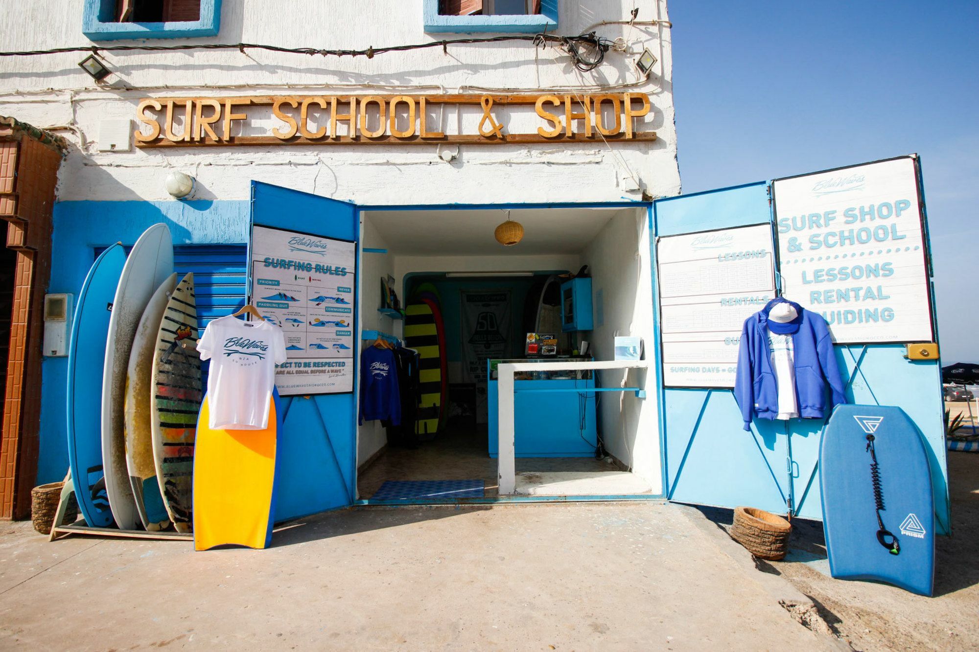 Hotel Blue Waves Surf House Agadir Zewnętrze zdjęcie